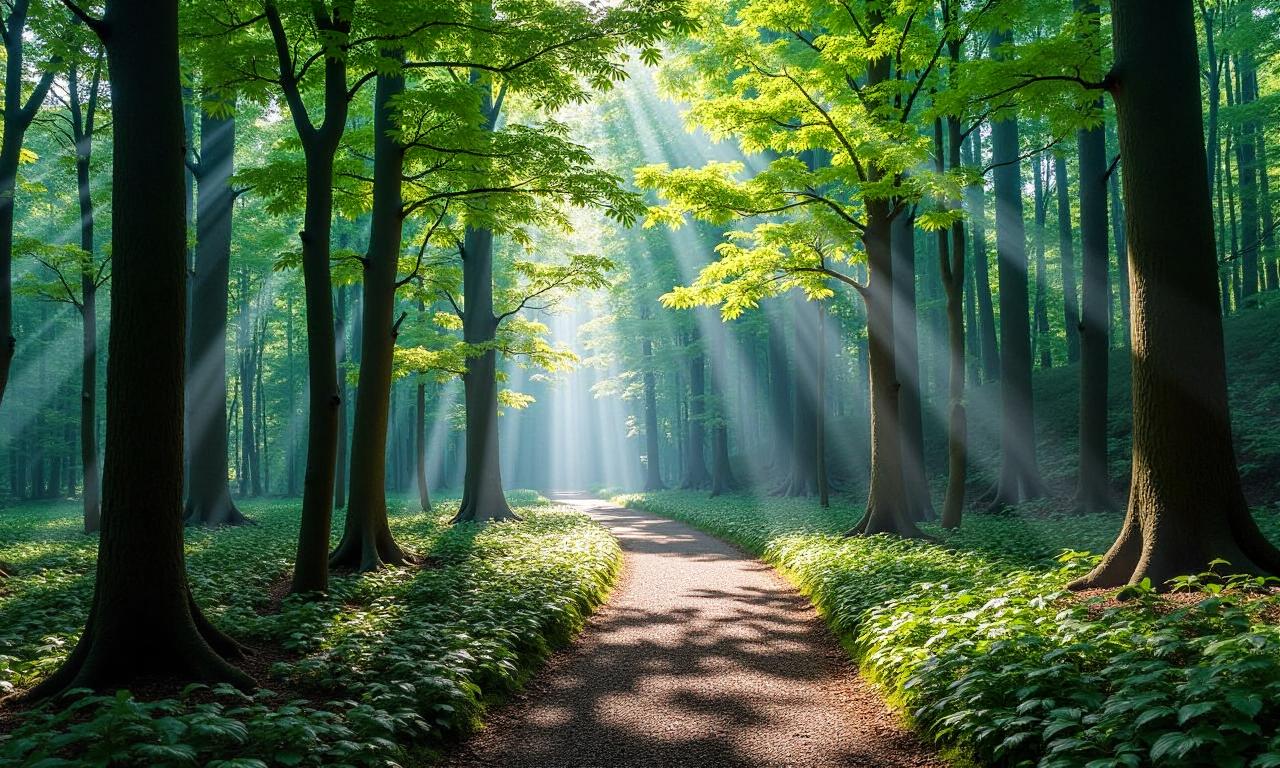 Forest Trail Aesthetic: Embrace Serene Nature-Inspired Design Ideas