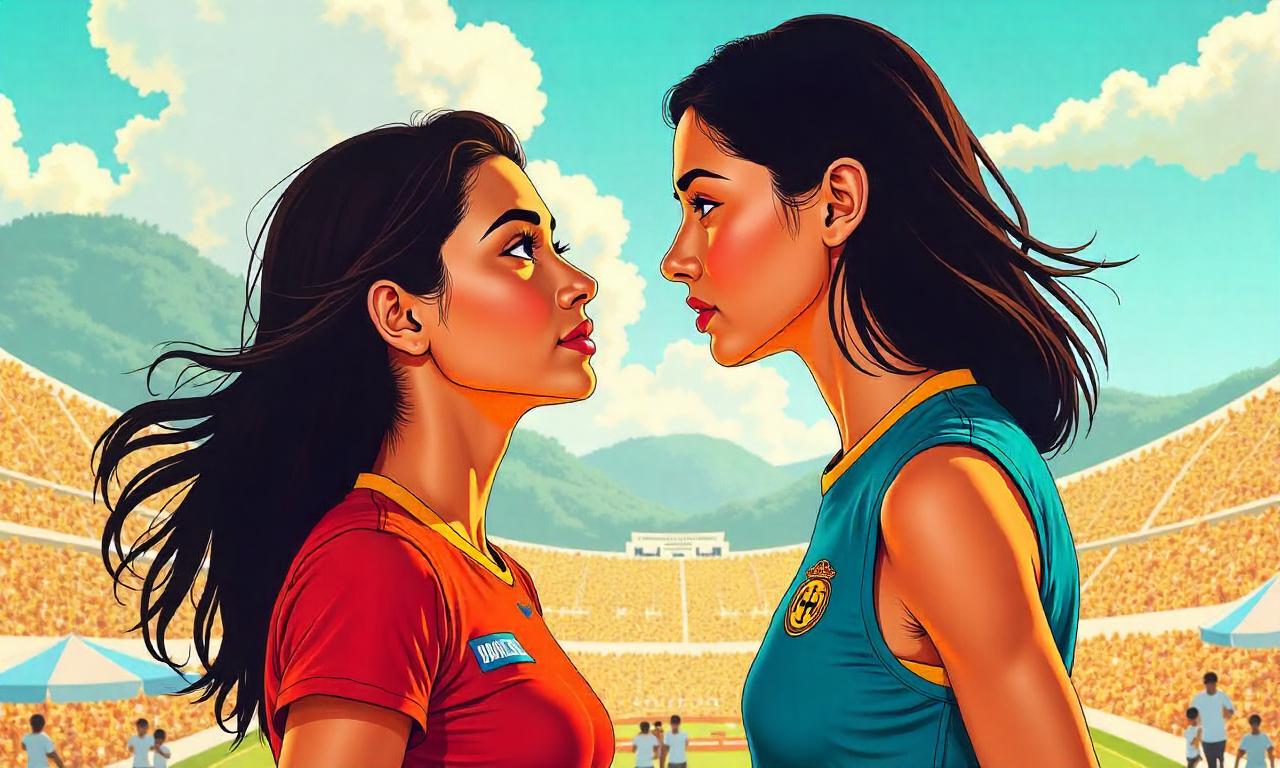 Norway vs Italy: Marissa Anita dan Rugaiya Usman Wiranto Istri Wiranto