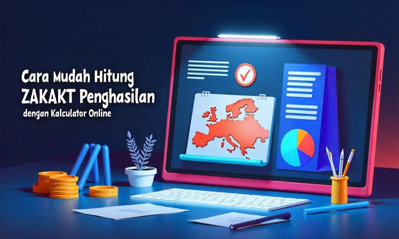 Cara Mudah Hitung Zakat Penghasilan dengan Kalkulator Online