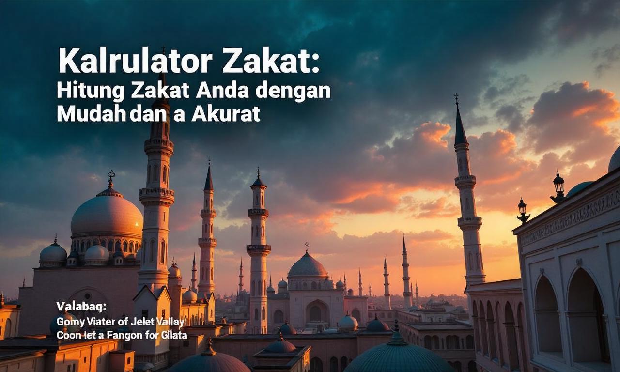 Kalkulator Zakat: Hitung Zakat Anda dengan Mudah dan Akurat