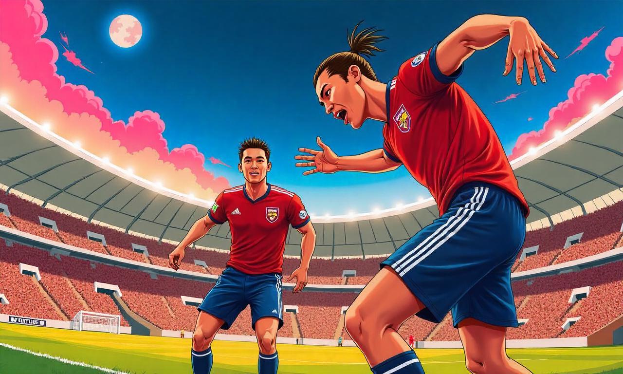 Cary Hiroyuki Tagawa and Netflix Warner Bros FIFA World Cup Draw