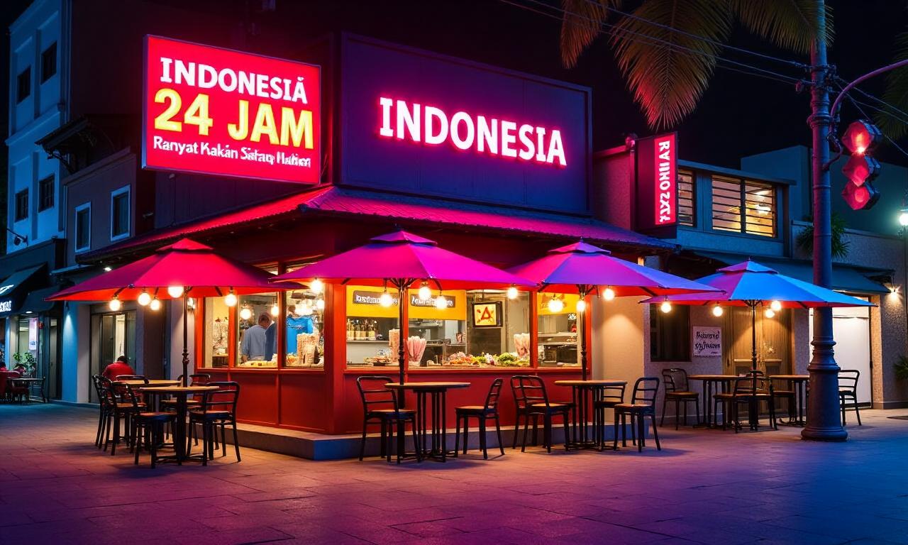 Restoran Indonesia 24 Jam: Tempat Makan Enak Siang Malam