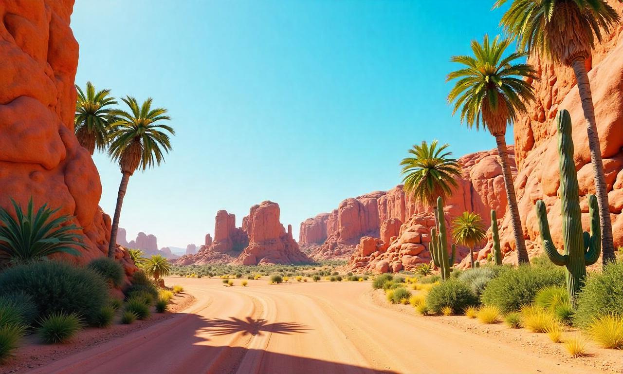 From Tropical to Desert: Natural Habitats in Climates