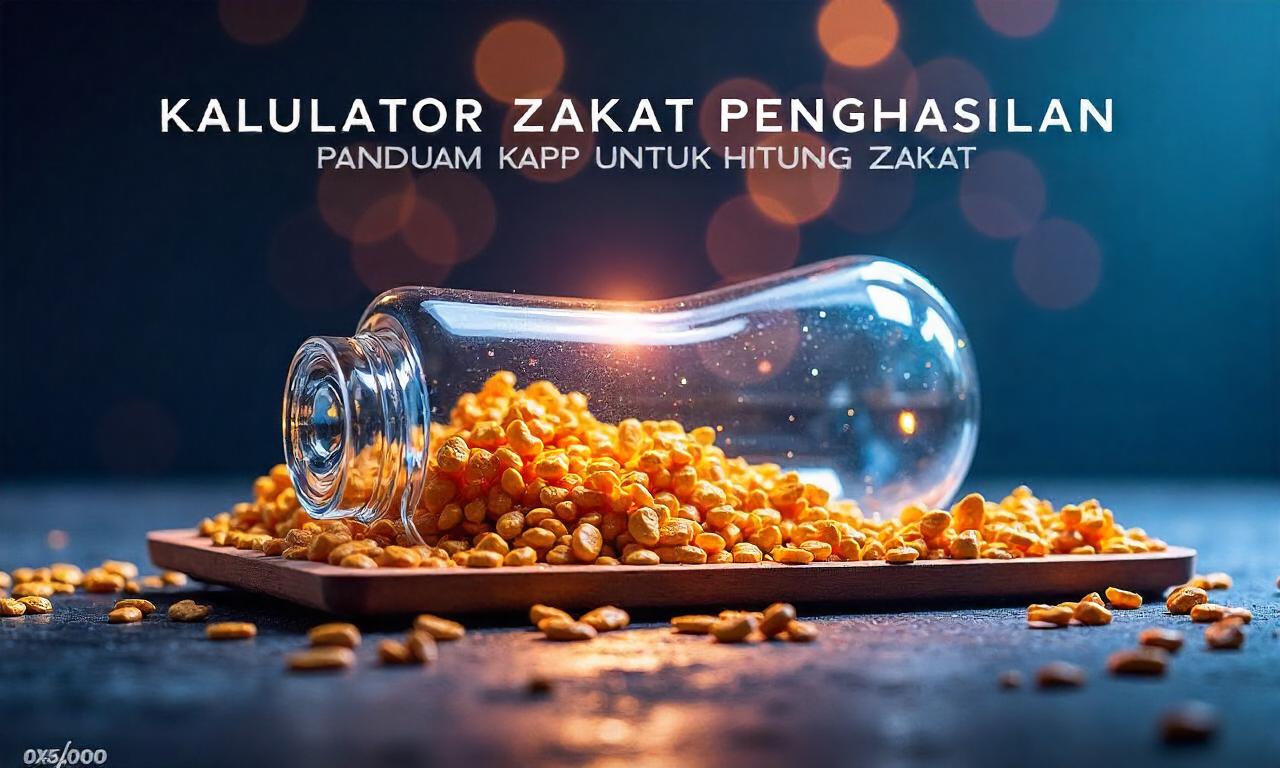 Kalkulator Zakat Penghasilan: Panduan Lengkap untuk Hitung Zakat