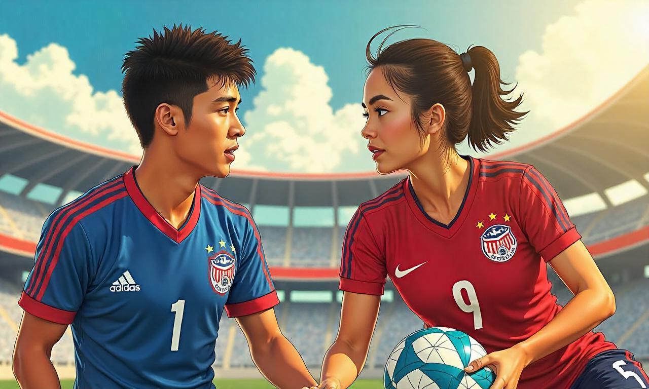 Norway vs Italy: Marissa Anita dan Rugaiya Usman Wiranto Istri Wiranto