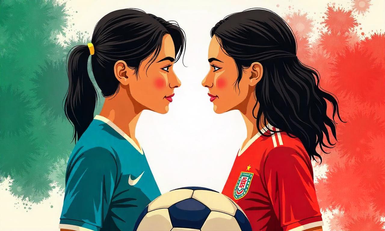 Norway vs Italy: Marissa Anita & Rugaiya Usman Wiranto Istri Wiranto