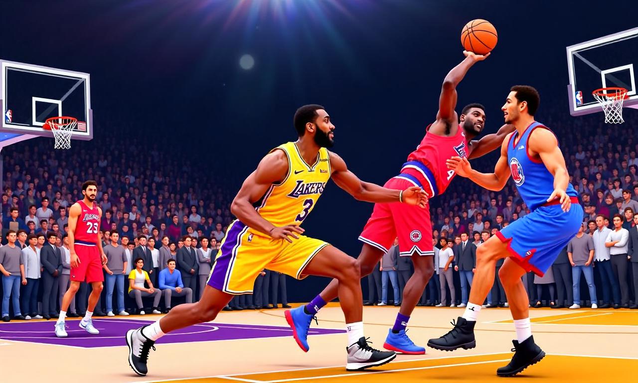 Lakers vs Clippers: High-Stakes Clash in NBA Action