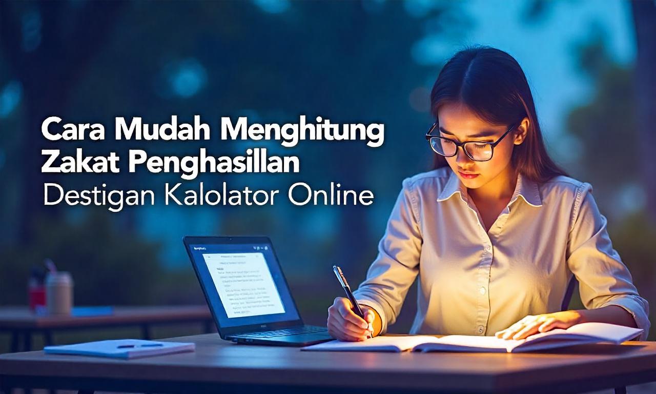 Cara Mudah Menghitung Zakat Penghasilan dengan Kalkulator Online
