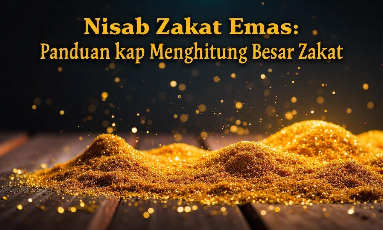 Nisab Zakat Emas: Panduan Lengkap Menghitung Besar Zakat