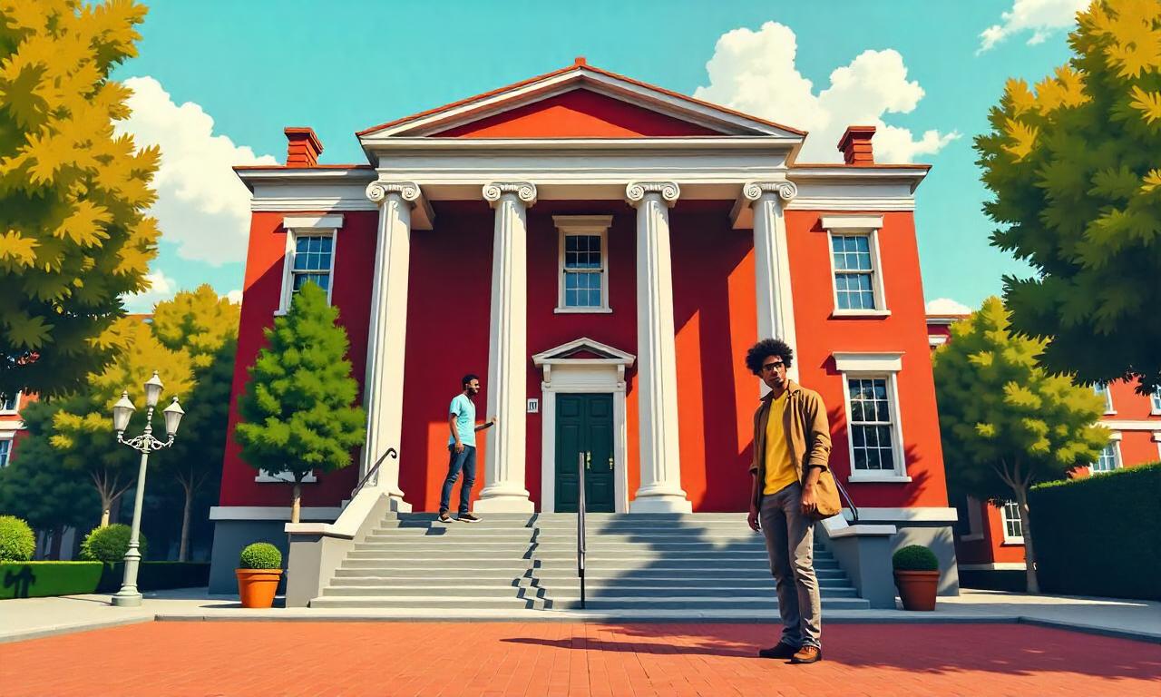 Peter Greene and Abraham Quintanilla at Brown University