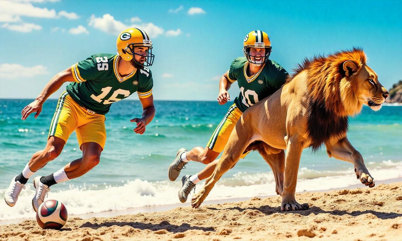Packers vs Broncos & Lions vs Rams: Bondi Beach Highlights