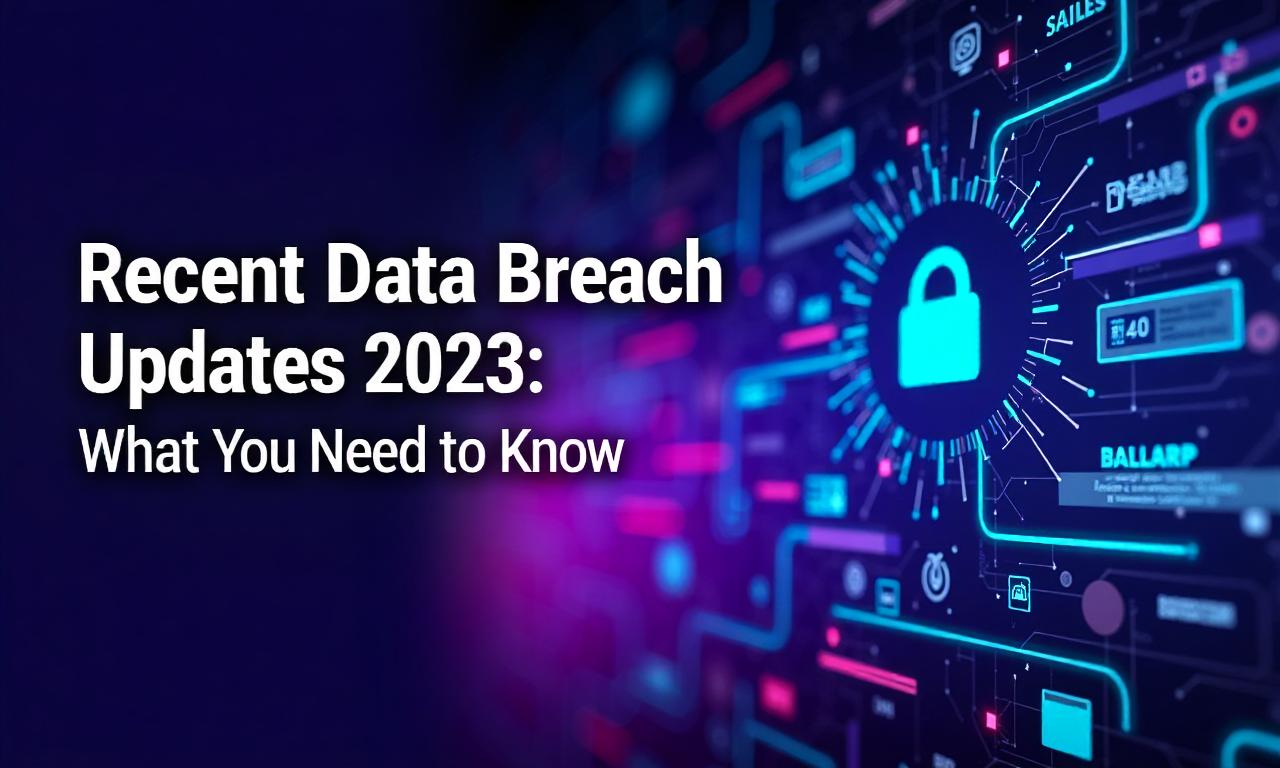 Recent Data Breach Updates 2023: What You Need to Know