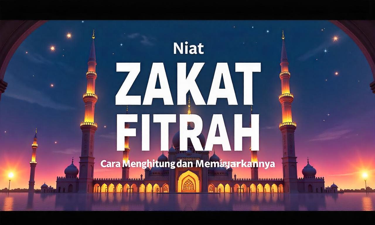 Niat Zakat Fitrah: Cara Menghitung dan Membayarkannya