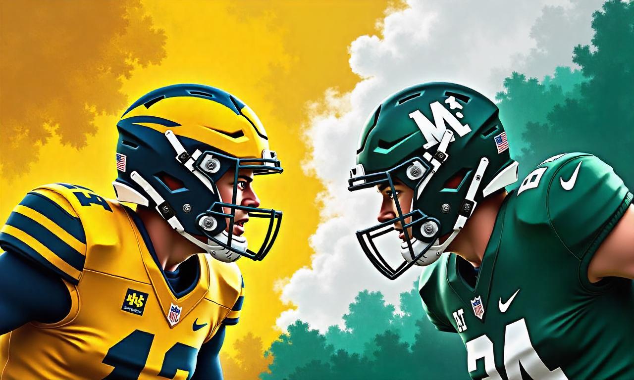 Michigan vs Michigan State Rivalry Game Highlights
