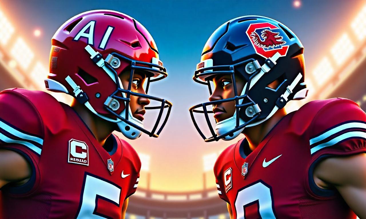 Alabama vs South Carolina College Football Showdown: Live Scores