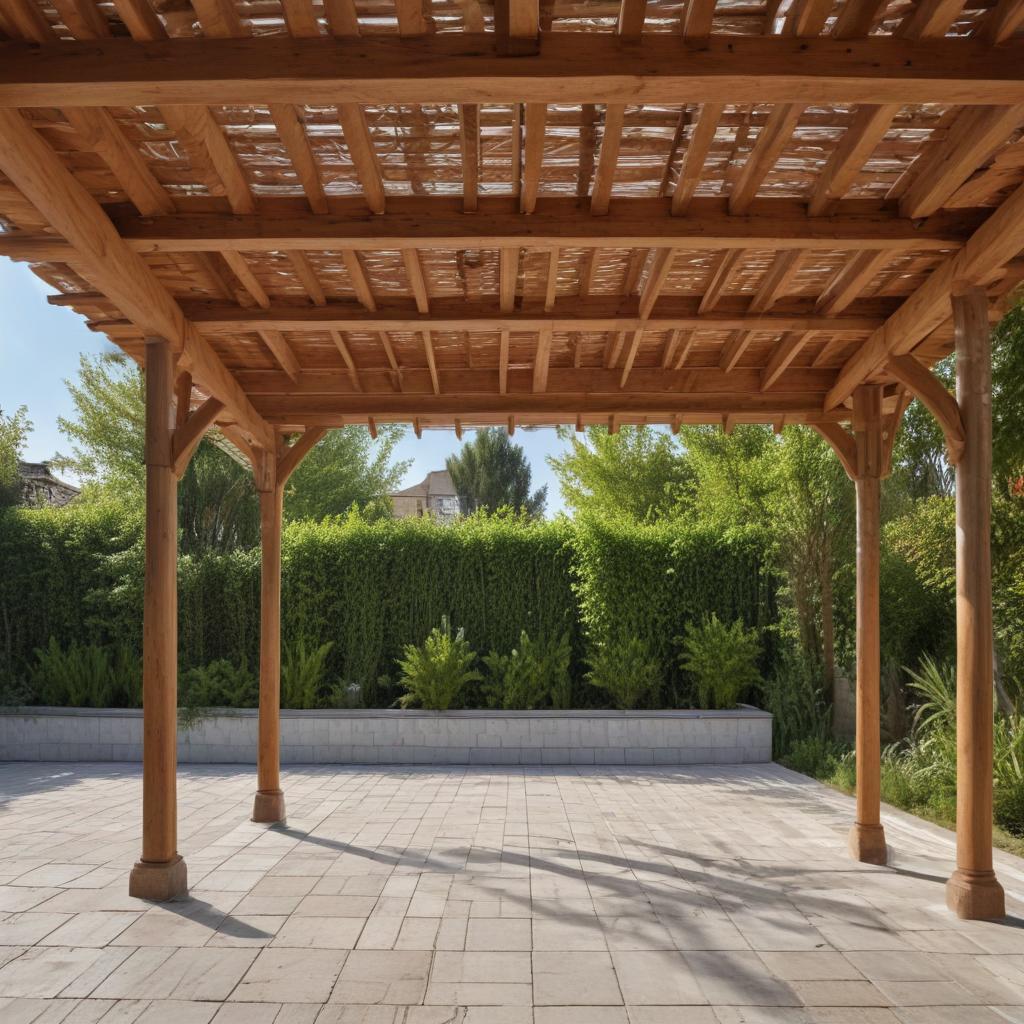 Pergola En Bois Avec Couverture En Tuile l gance Et Durabilit Pergola En Bois Avec Couverture En Tuile l gance Et Durabilit